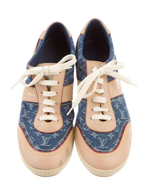 denim louis vuitton sneakers|louis vuitton denim sneakers women's.